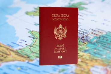 Montenegro passport