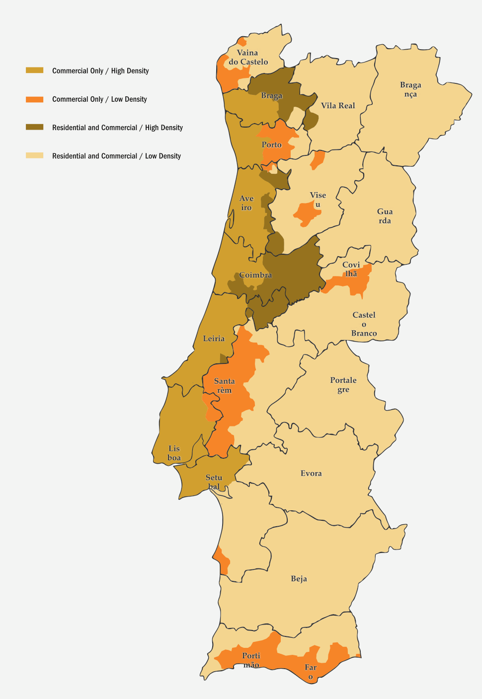 Portugal Property Areas
