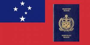 Samoa passport