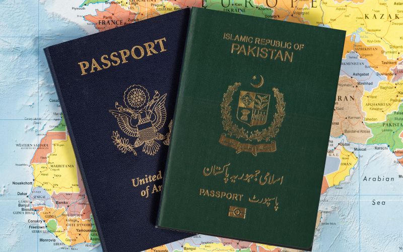 US and Pakistan Passport