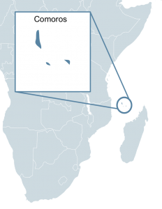 Comoros Map