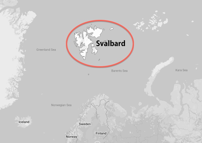 Svalbard Map