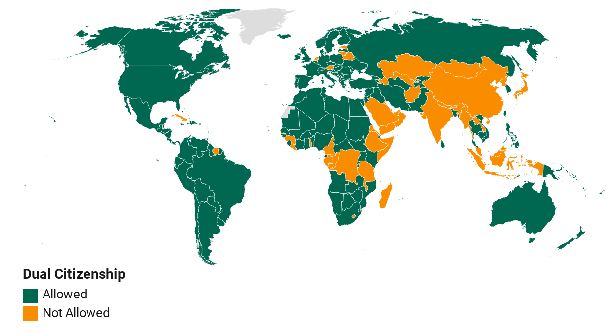 Dual Nationality In World s Most Populated Countries Best Citizenships