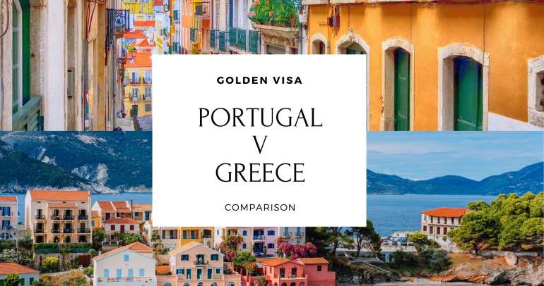 Portugal vs Greece Golden visa