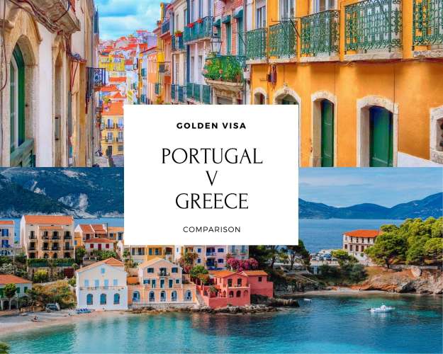 Key Differences – Portugal vs Greece Golden visa