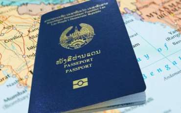 Laos passport