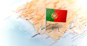 Portugal Map Flag